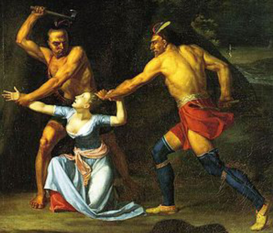 The Death of Jane McCrae by John Vanderlyn, 1804