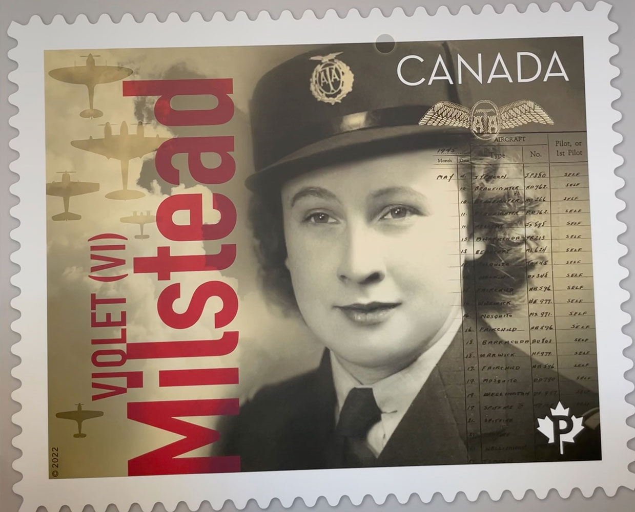 Violet Milstead Stamp